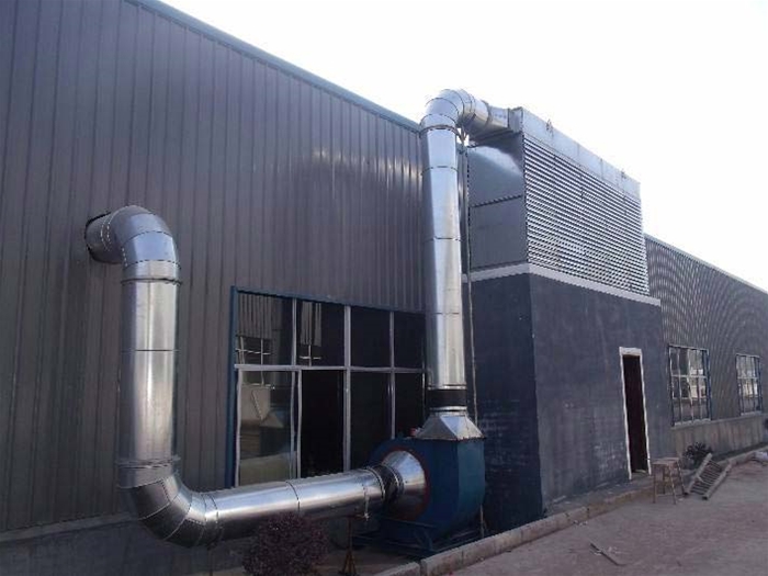 【離心風(fēng)機】北京順義仁和工業(yè)園排煙離心風(fēng)機安裝