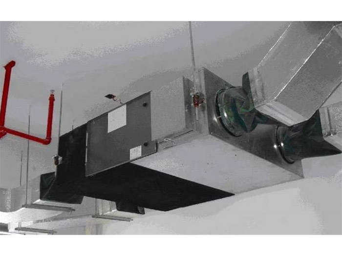 【不銹鋼風(fēng)管】德州萬達(dá)地下車庫誘導(dǎo)風(fēng)機安裝案例